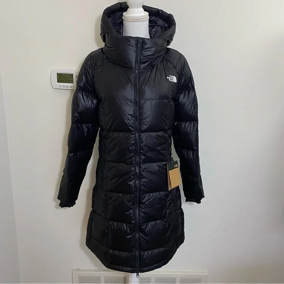 The North Face Women's Acropolis Parka Down Coat TNF Black Sz M NWT - Picture 2 of 14